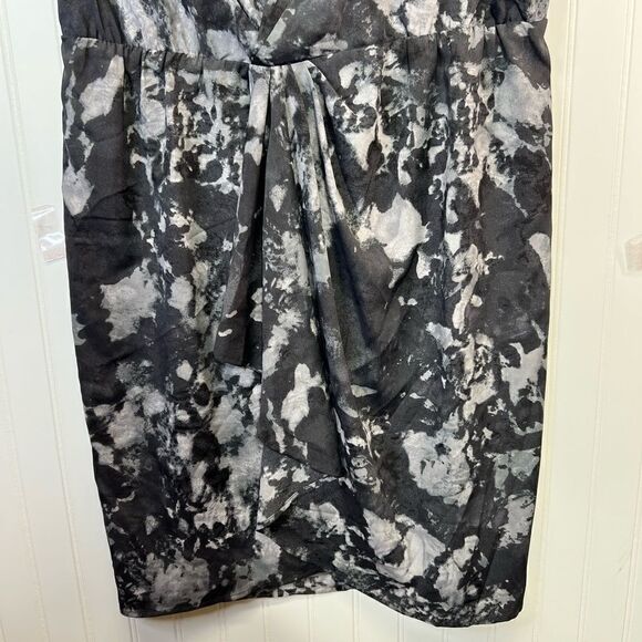 Nwt Size 16 Ann Taylor LOFT Gray Casual Fit & Flare Dress - Picture 9 of 15